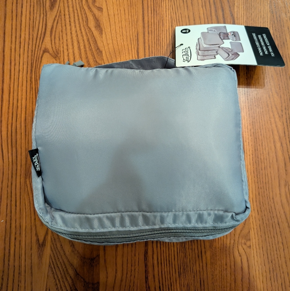 Von Dutch Gray Packing Cubes Luggage Organizer - NEW